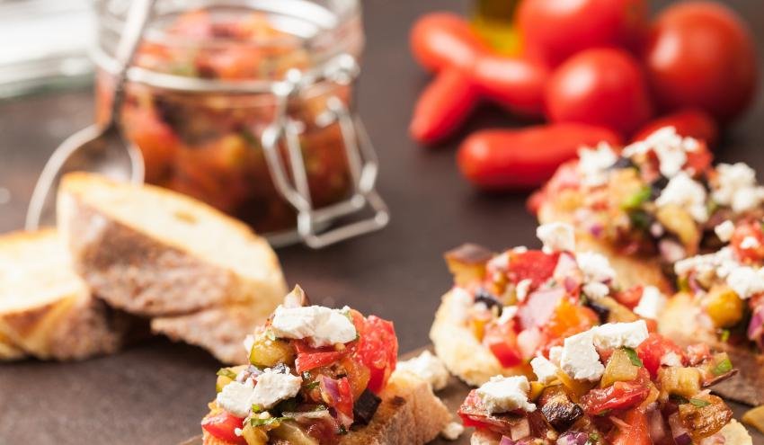 Bruschetta im Diavolo